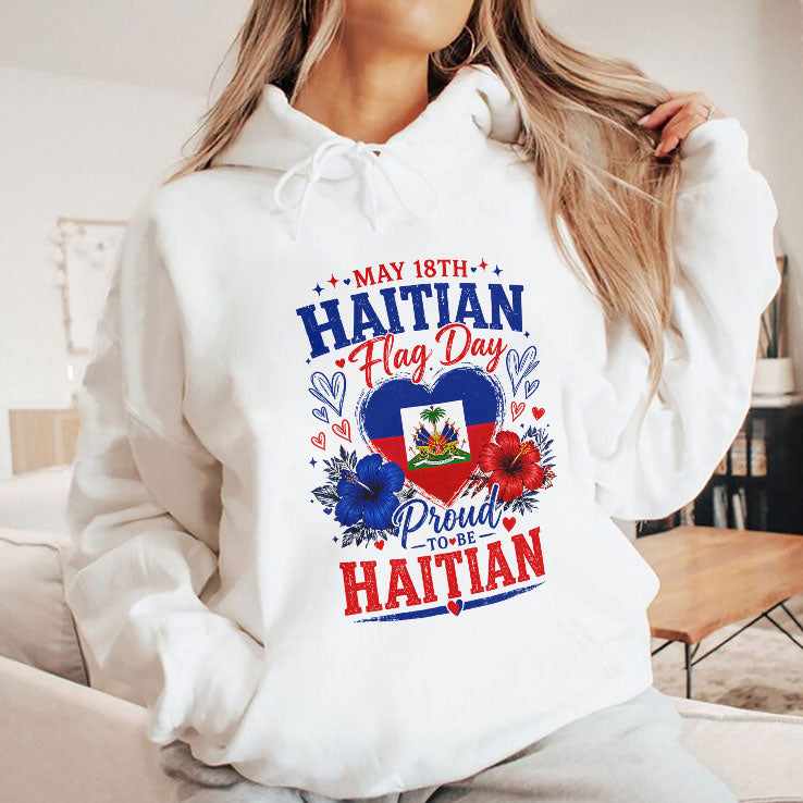 May 18th Haitian Flag Day Proud To Be Haitian T Shirt