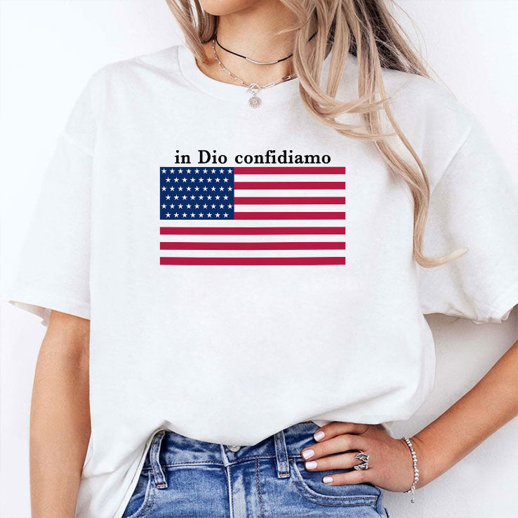 Mayor Adams In Dio Confidiamo T Shirt