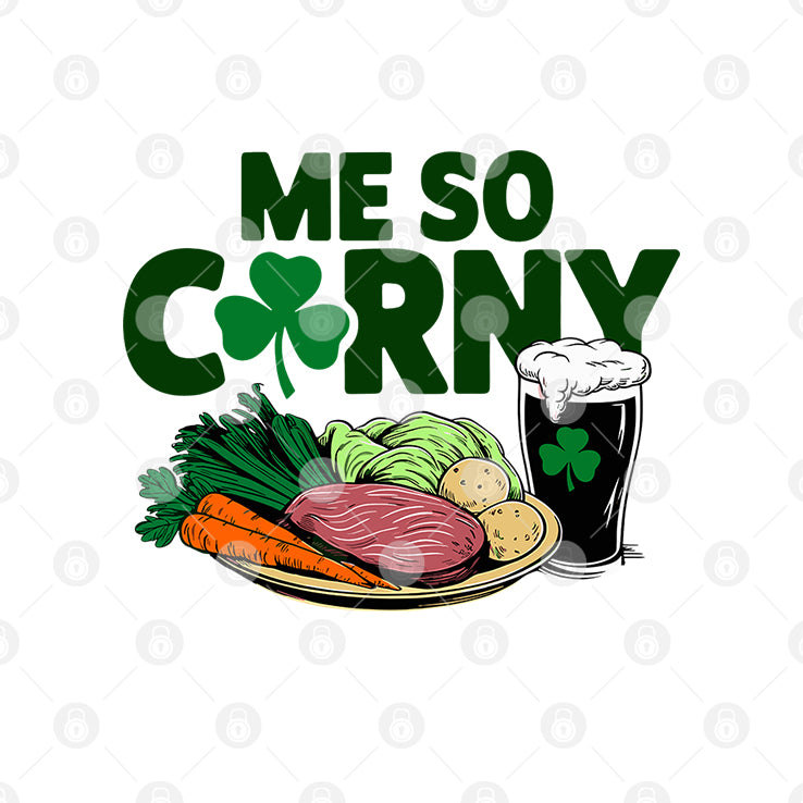 Me So Corny Beer Corned Beef And Cabbage St Patrick’s Day T Shirt