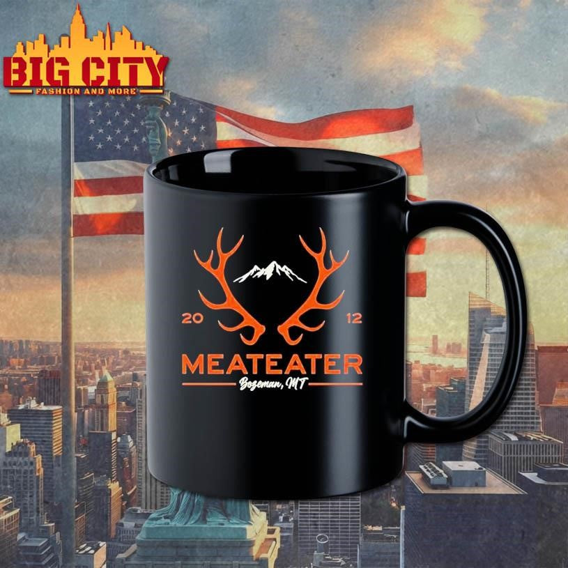 Meateater Elk Antlers Bozeman Mt 2012 Shirt