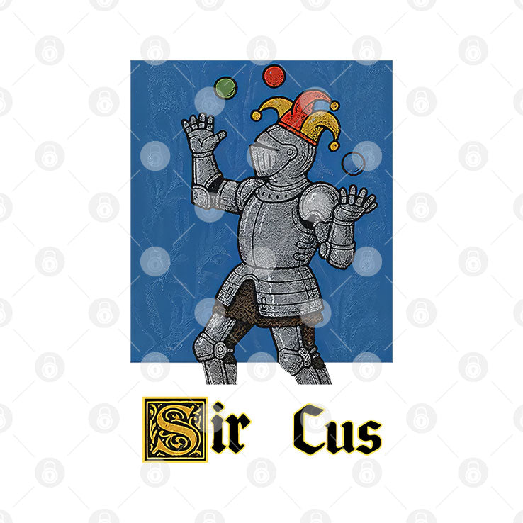 Medieval Knight Sir Cus T Shirt