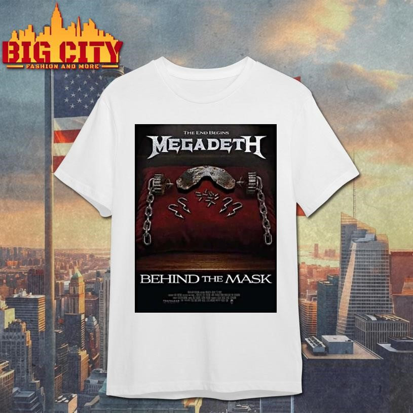 Megadeth The Ends Begins Behind The Mask Shirt
