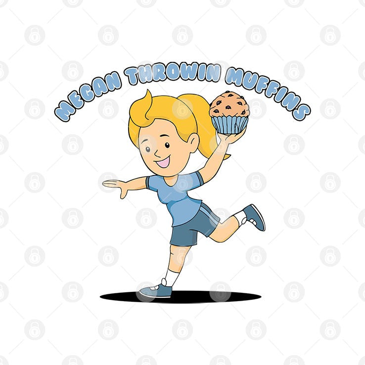 Megan Throwin Muffins T Shirt