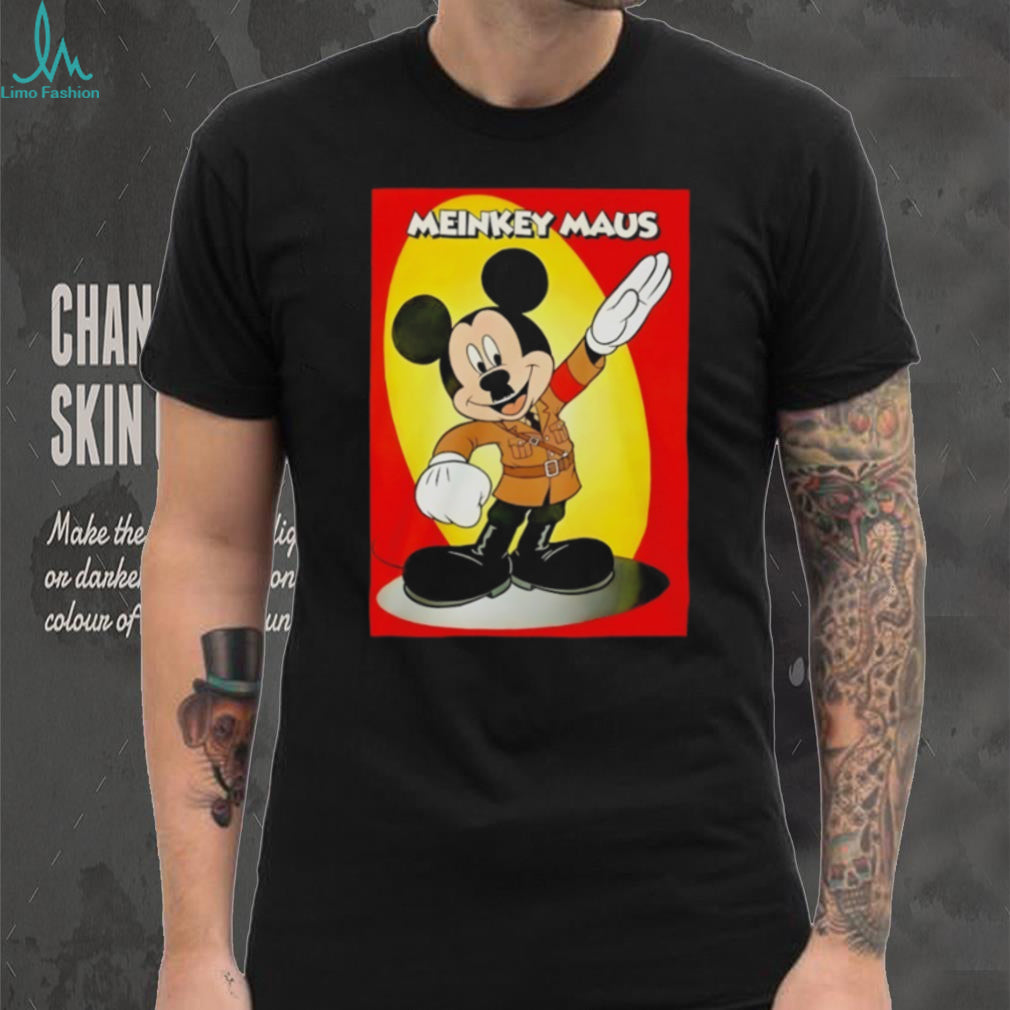 Meinkey Maus Parody Cartoon Satire Graphic T Shirt