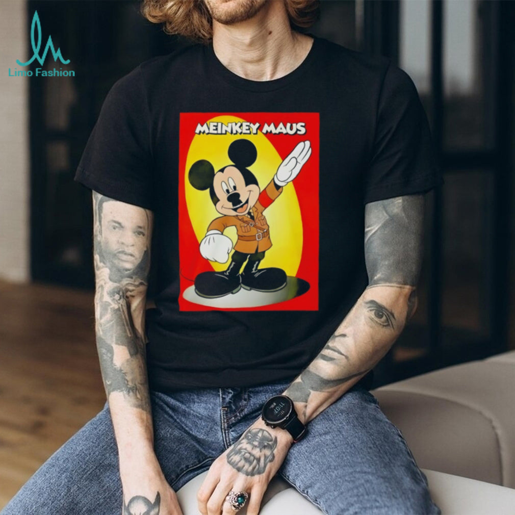 Meinkey Maus Parody Cartoon Satire Graphic T Shirt