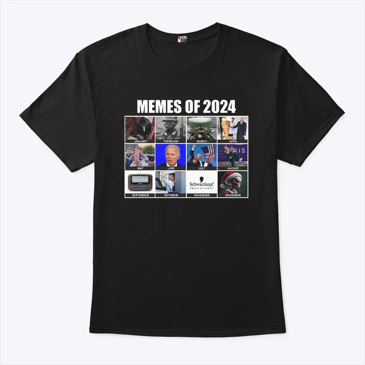 Memes Of 2024 Megamix T Shirt