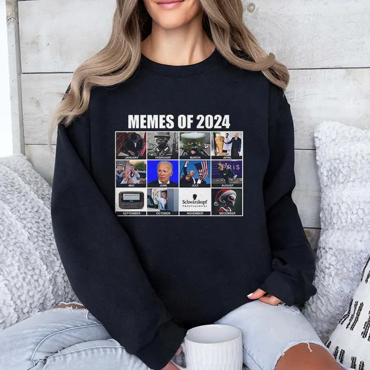 Memes Of 2024 Megamix T Shirt