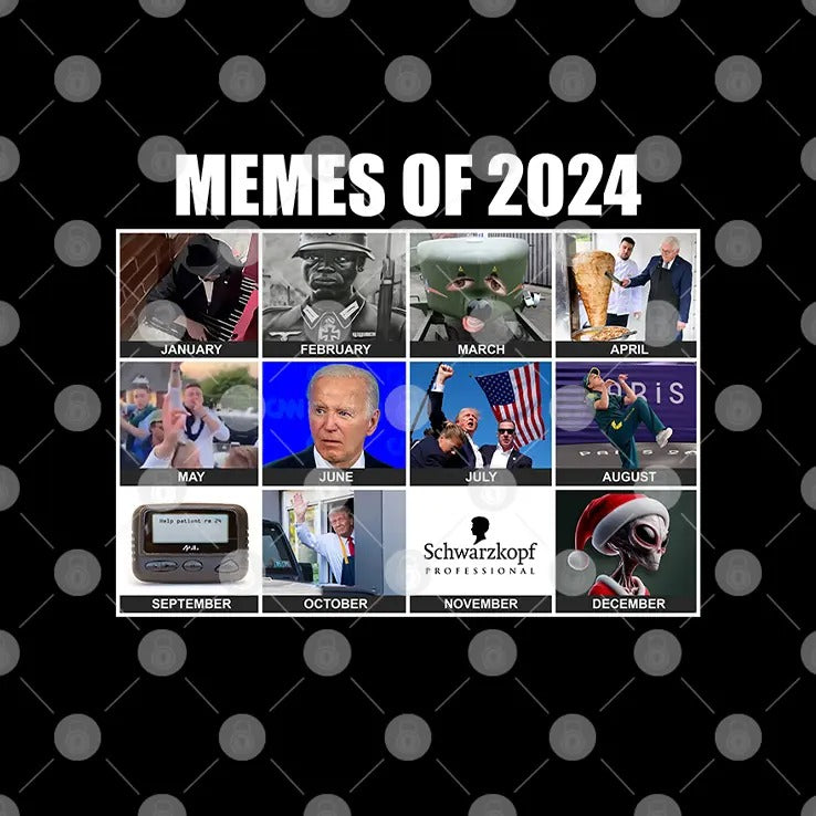 Memes Of 2024 Megamix T Shirt