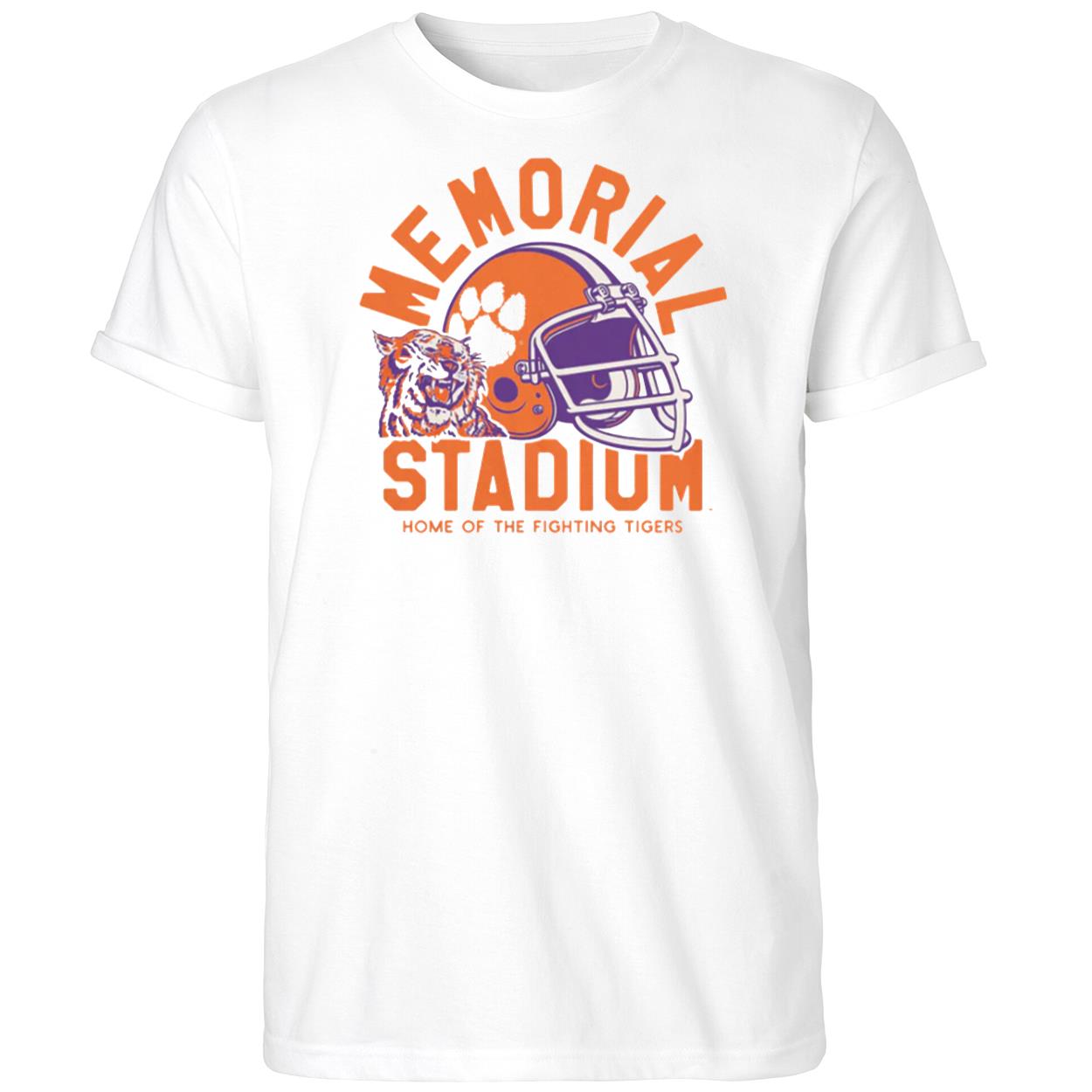 Memorial Stadium Home Of The Fighting Tigers Football Shirt