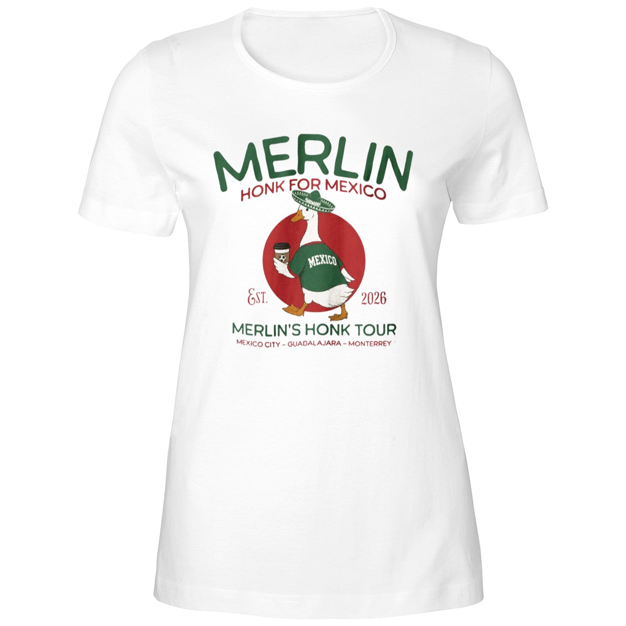 Merlin Honk For Mexico Est 2026 Shirt