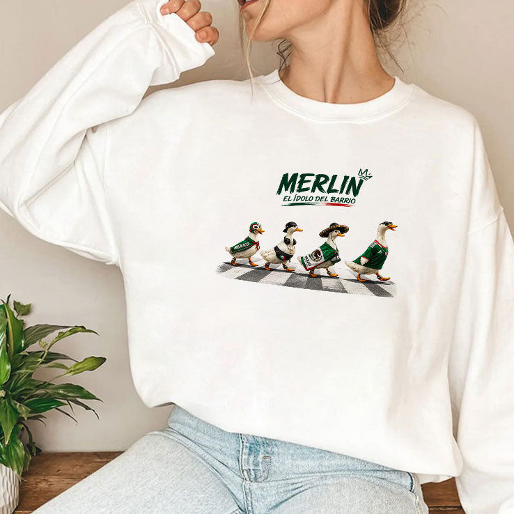Merlin Mexico Duck El Idolo Del Barrio T Shirt