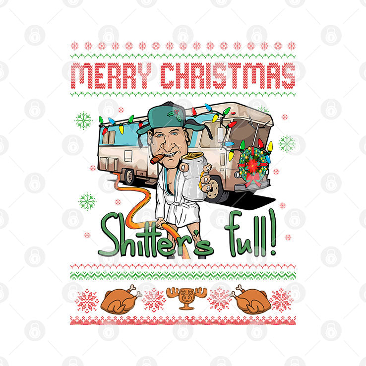 Merry Christmas Shitter’s Full Cousin Eddie T Shirt