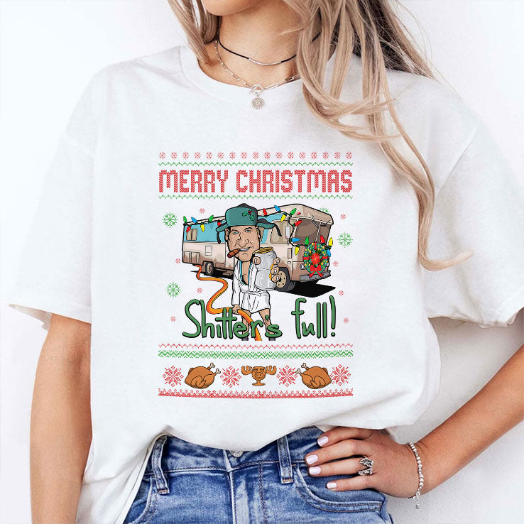 Merry Christmas Shitter’s Full Cousin Eddie T Shirt