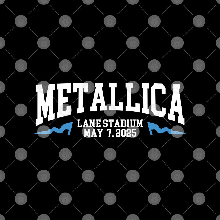 Metallica Blackburg VA 2025 Lane Stadium On May 7th M72 World Tour Shirt