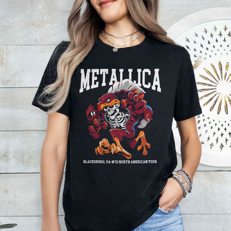 Metallica Blackburg VA 2025 Lane Stadium On May 7th M72 World Tour Shirt