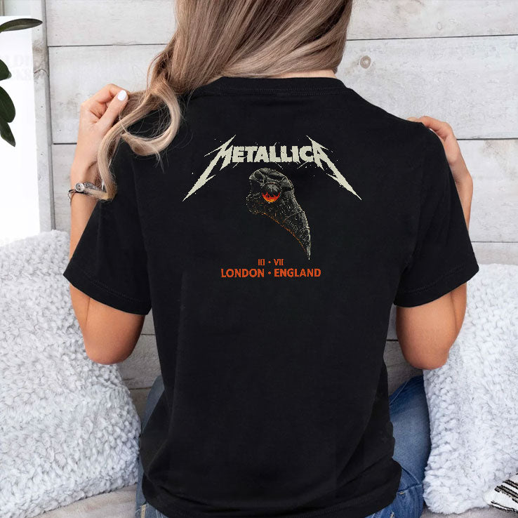 The Metallica London England 2026 Night 1 M72 World Tour Shirt