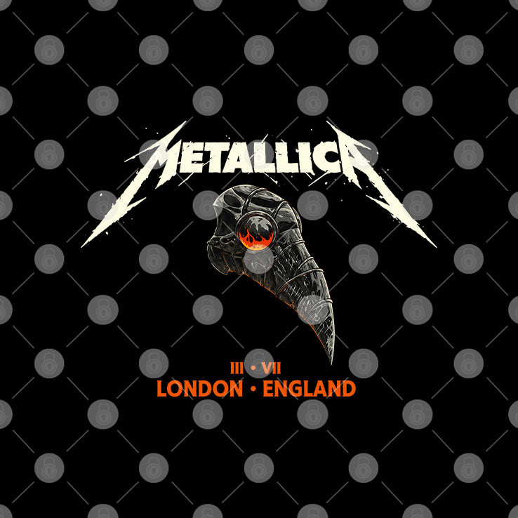 The Metallica London England 2026 Night 1 M72 World Tour Shirt