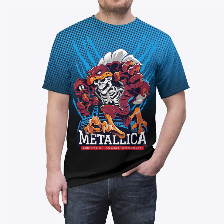 Metallica M72 Tour 2025 M72 Virginia Tech Event Poster Shirt