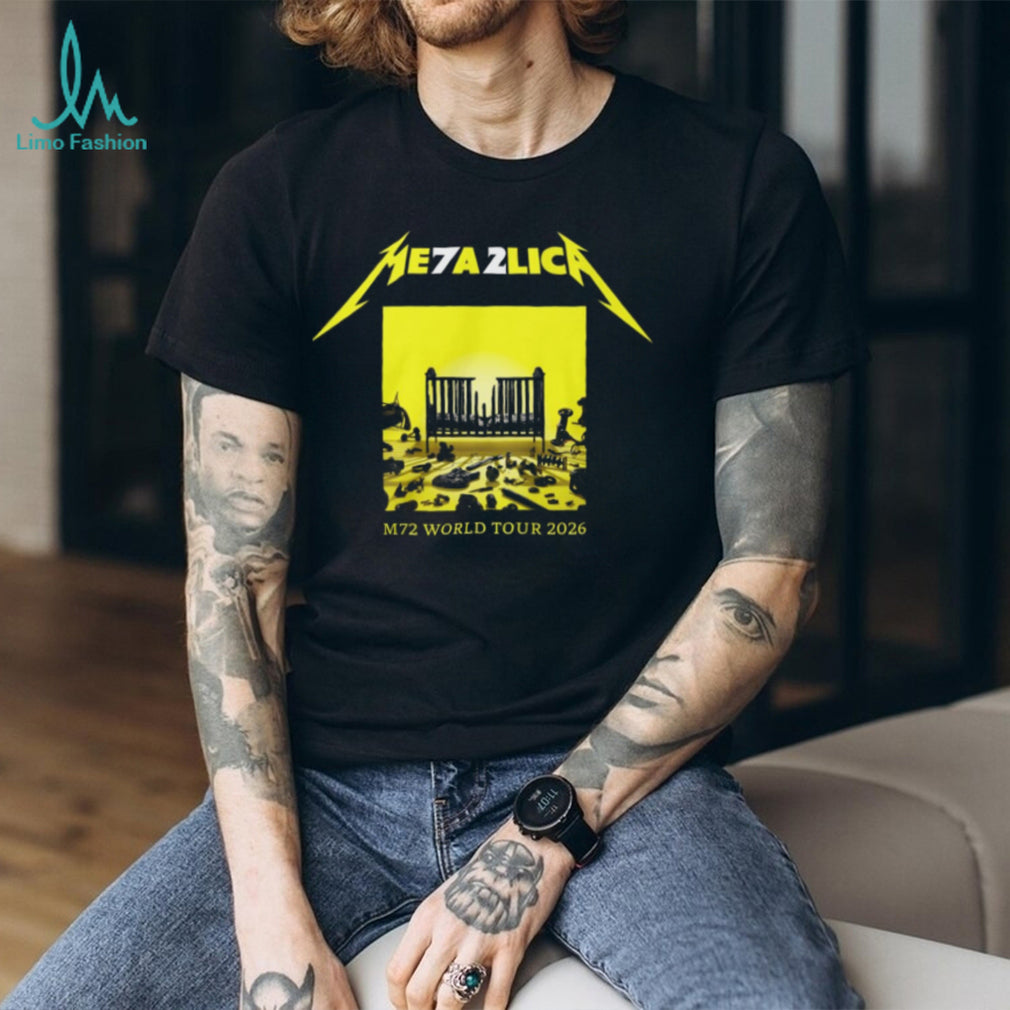 Metallica M72 World Tour 2026 72 Seasons Crib Graphic T Shirt