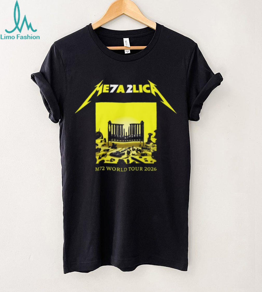 Metallica M72 World Tour 2026 72 Seasons Crib Graphic T Shirt