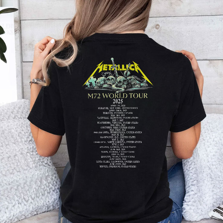 Metallica M72 World Tour T Shirt