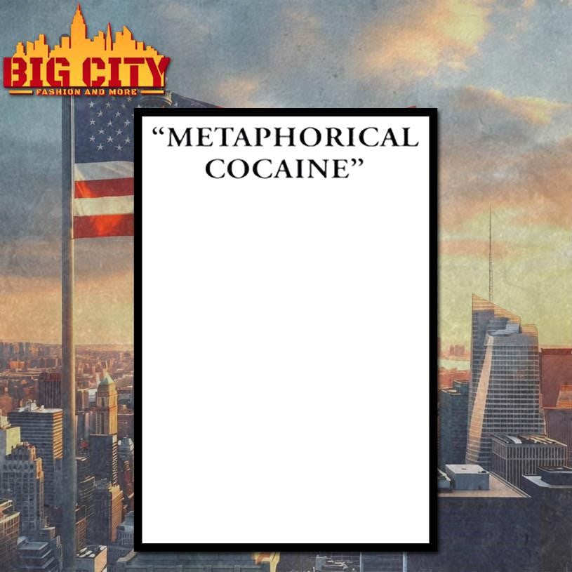 Metaphorical Cocaine Shirt