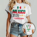 Mexico 2025 Concacaf Gold Cup Campeones T Shirt