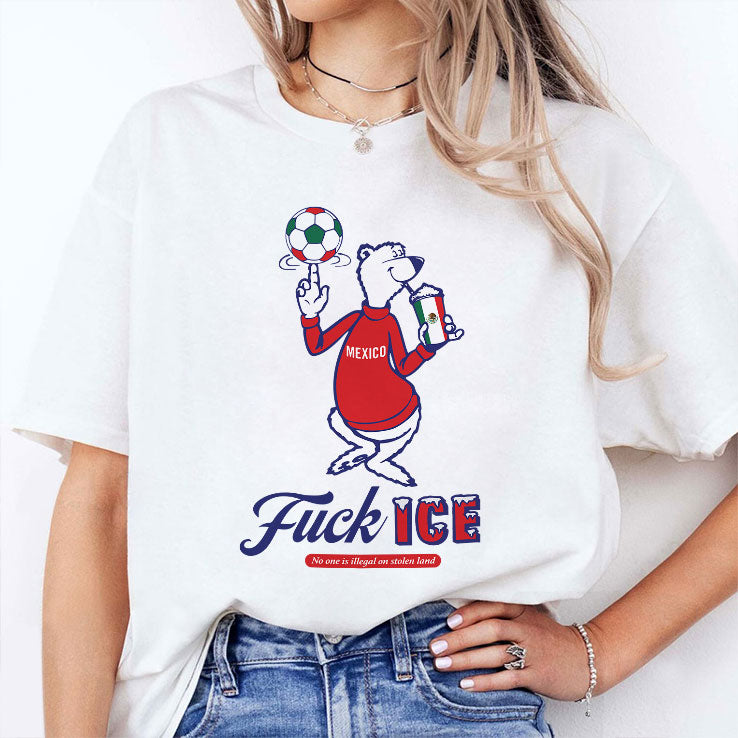 Mexico Fuck ICE No One Is Illegal On Stolen Land Shirt
