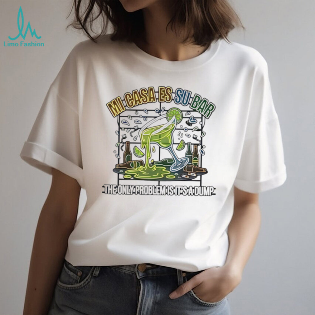 Mi Casa Es Su Bar Margarita Party Humor Graphic T Shirt