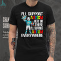 Miami Dolphins T.D. Mascot Autism Awareness Support T Shirt