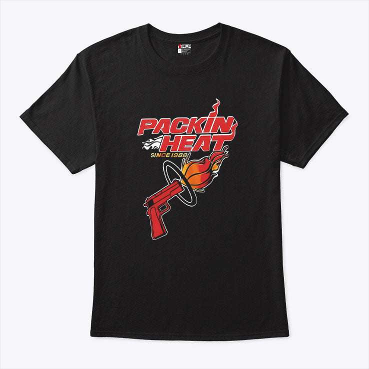 Miami Heat Packin Heat Since 1988 T Shirt