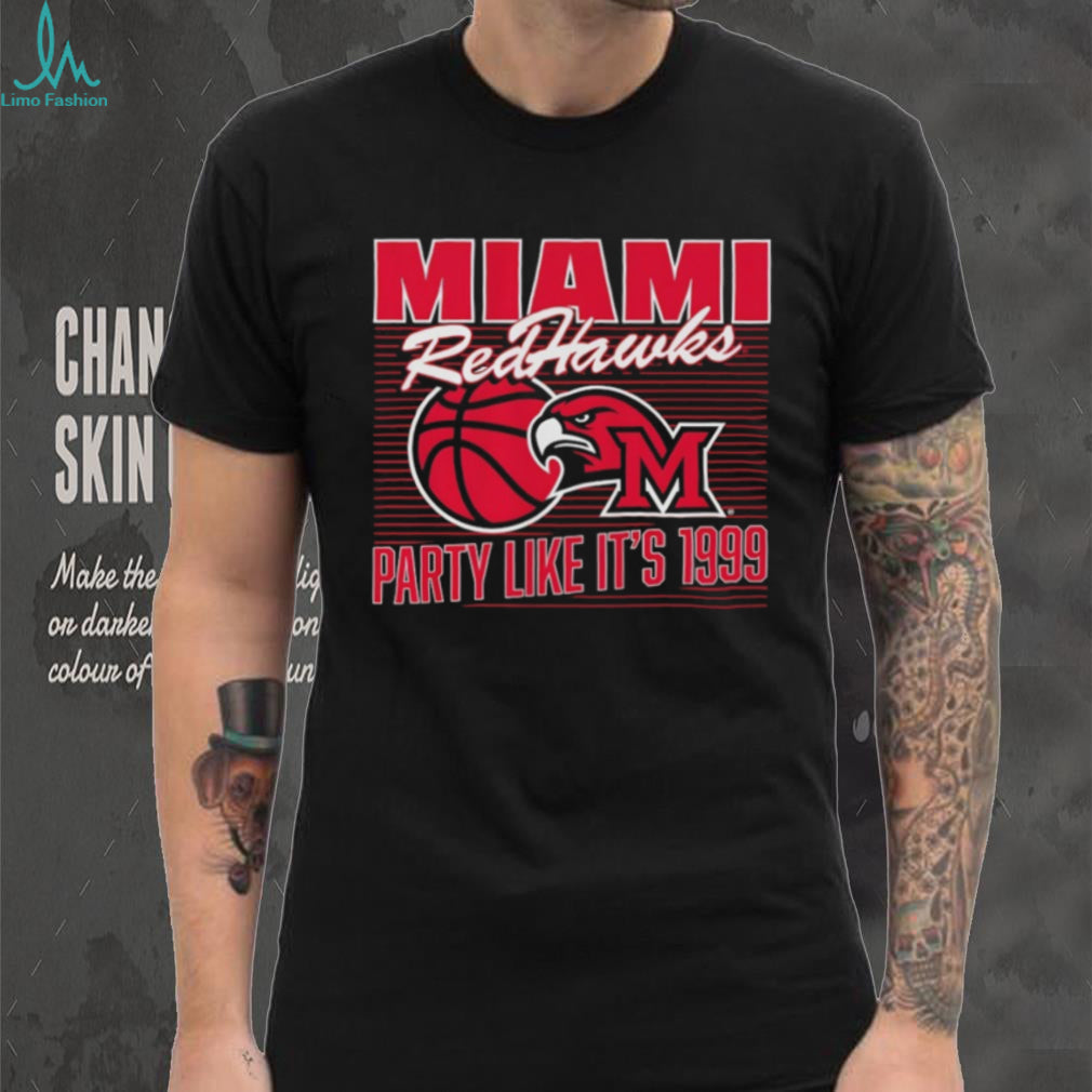 Miami RedHawks Basketball Party Like It’s 1999 Vintage Sports T Shirt