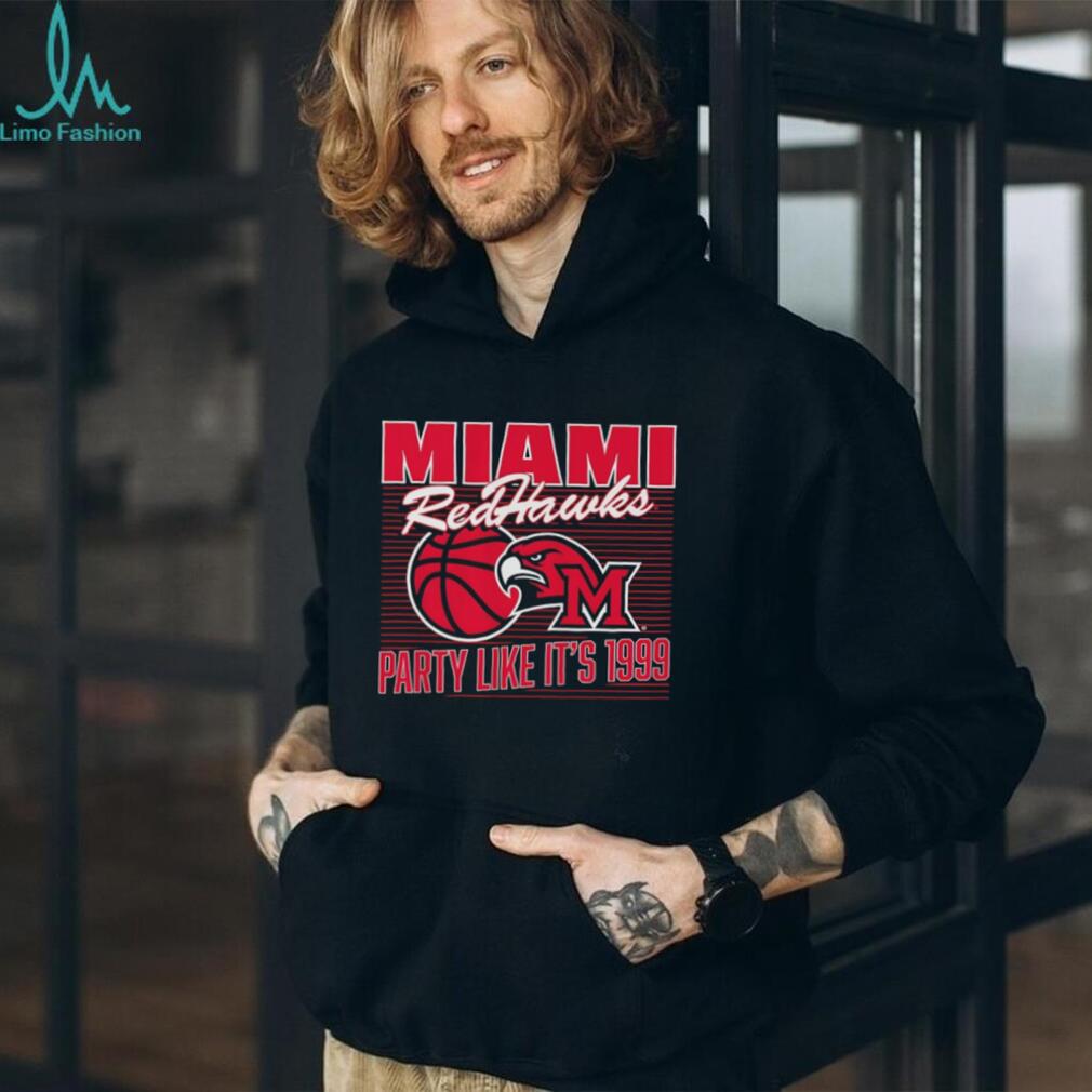Miami RedHawks Basketball Party Like It’s 1999 Vintage Sports T Shirt
