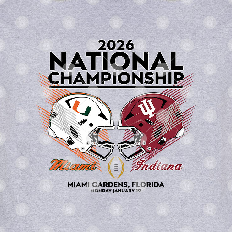 Miami Vs Indiana CFP National Championship 2026 Sweatshirt