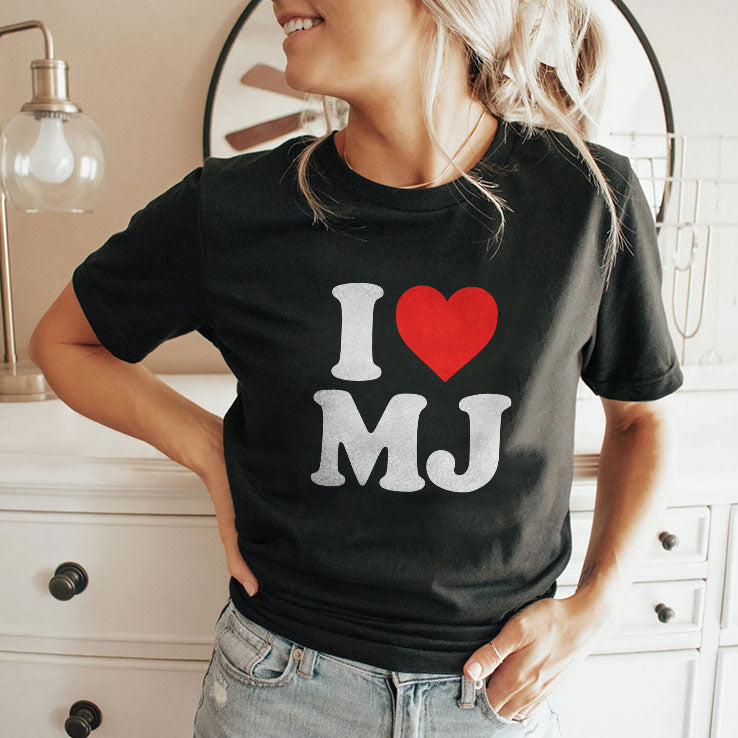 Michael Jackson I Love MJ T Shirt