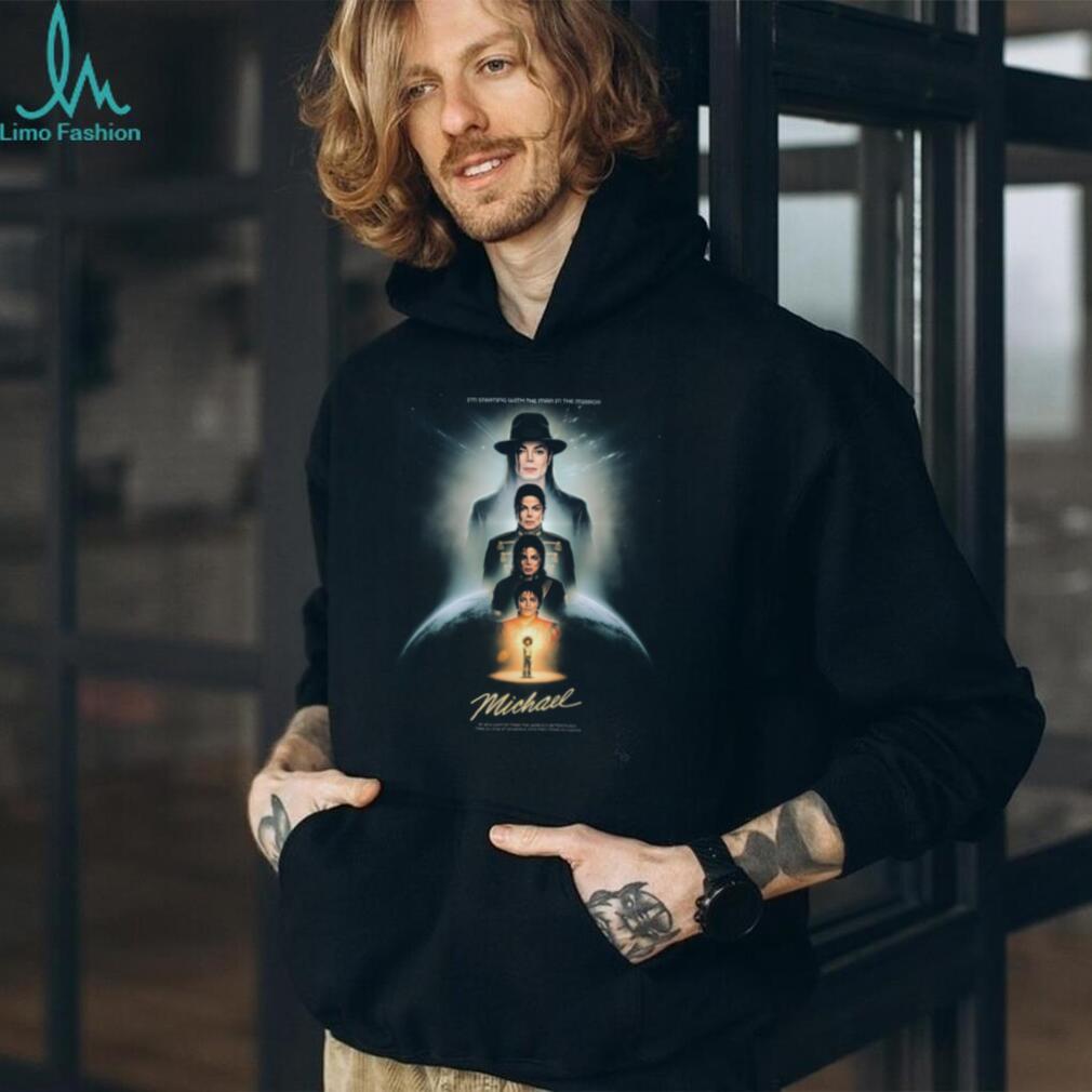 Michael Jackson Man In The Mirror Evolution Legacy Tribute Graphic T Shirt