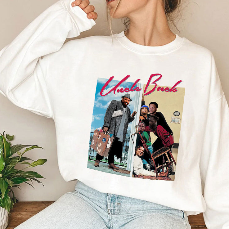 Michael Pittman Jr Wearing Uncle Buck T Shirt
