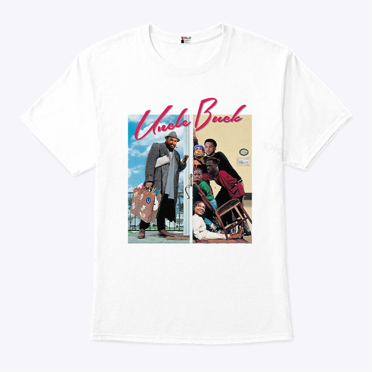 Michael Pittman Jr Wearing Uncle Buck T Shirt