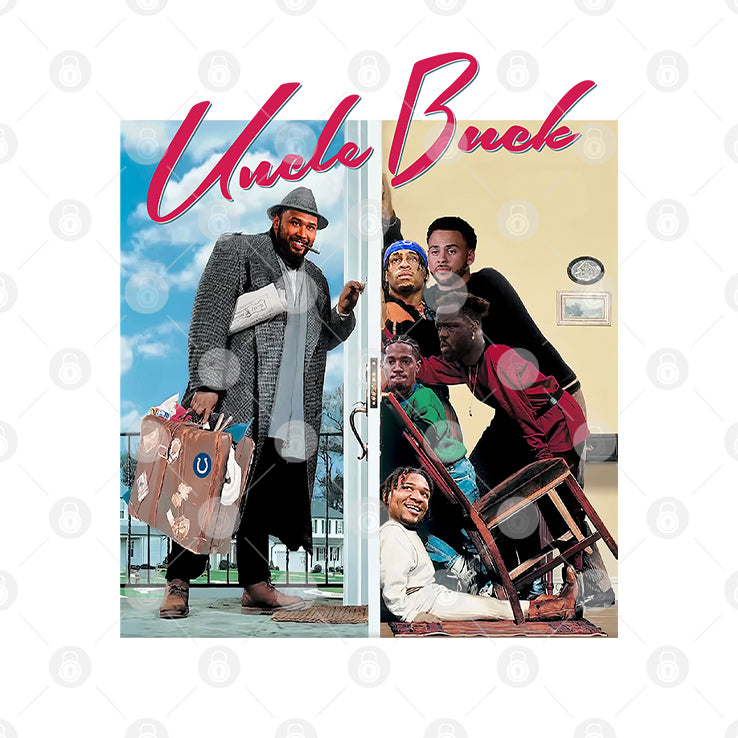 Michael Pittman Jr Wearing Uncle Buck T Shirt