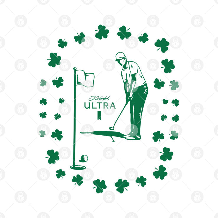Michelob Ultra St. Patrick’s Day Golf T Shirt
