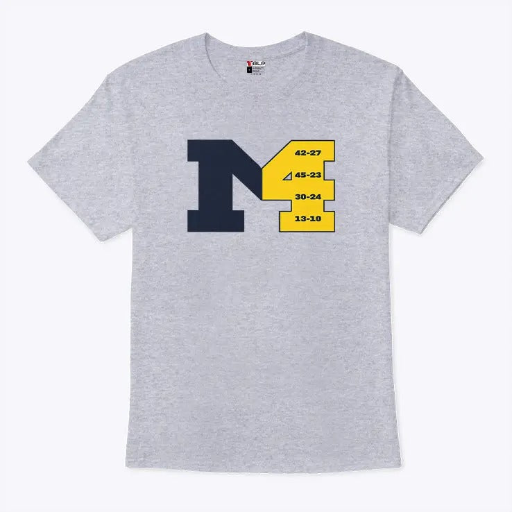 Michigan 4th Straight Victory T Shirt