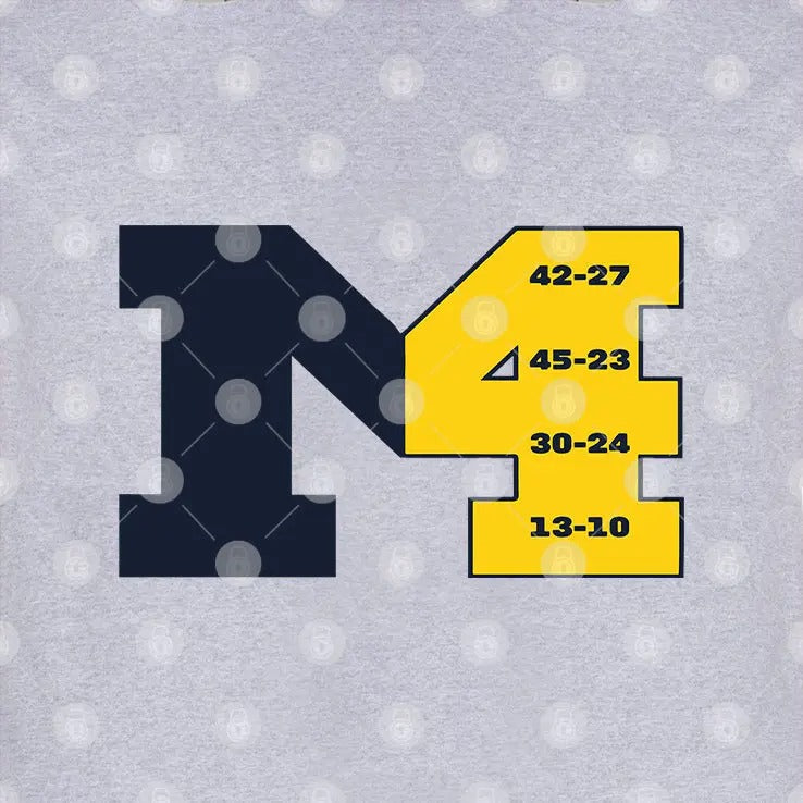 Michigan 4th Straight Victory T Shirt