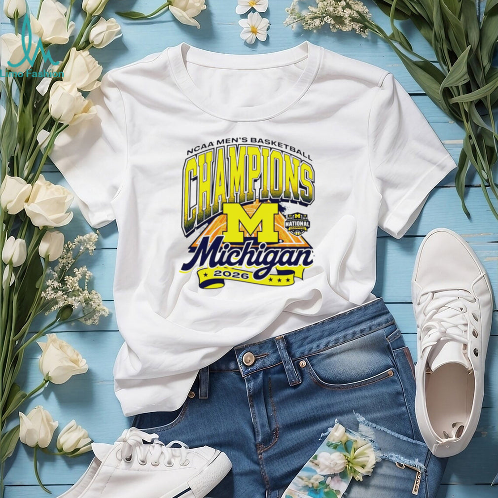 Michigan Basketball 2026 NCAA Men’s National Champions Graphic T Shirt