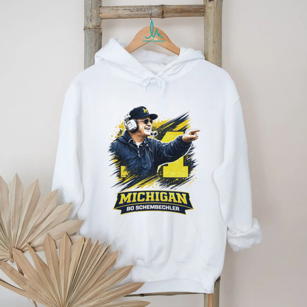 Michigan Football Bo Schembechler Legend Tribute Sports T Shirt