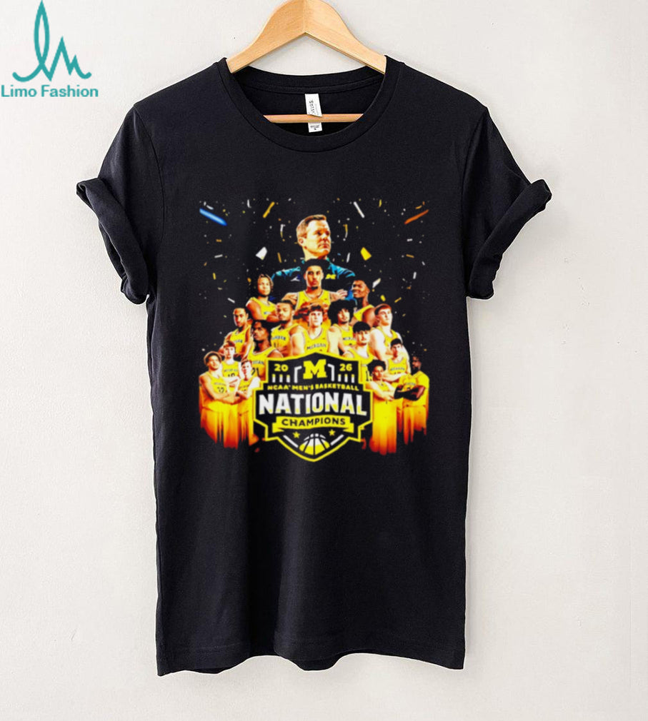 Michigan Men’s Basketball 2026 National Champions Team T Shirt