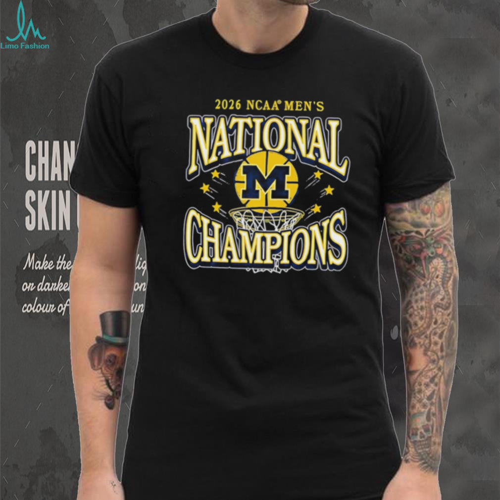 Michigan NCAA Men’s National Champions 2026 Basketball T Shirt