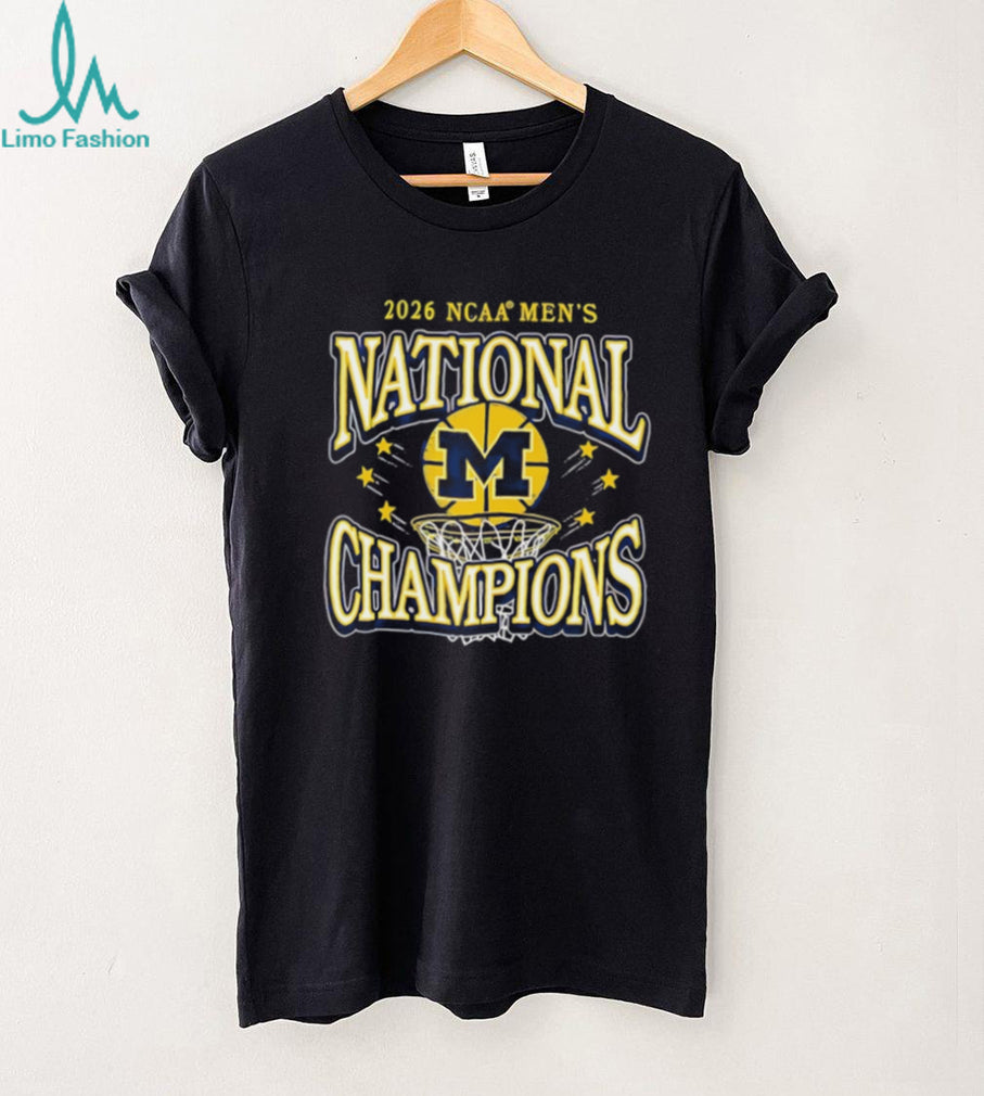 Michigan NCAA Men’s National Champions 2026 Basketball T Shirt