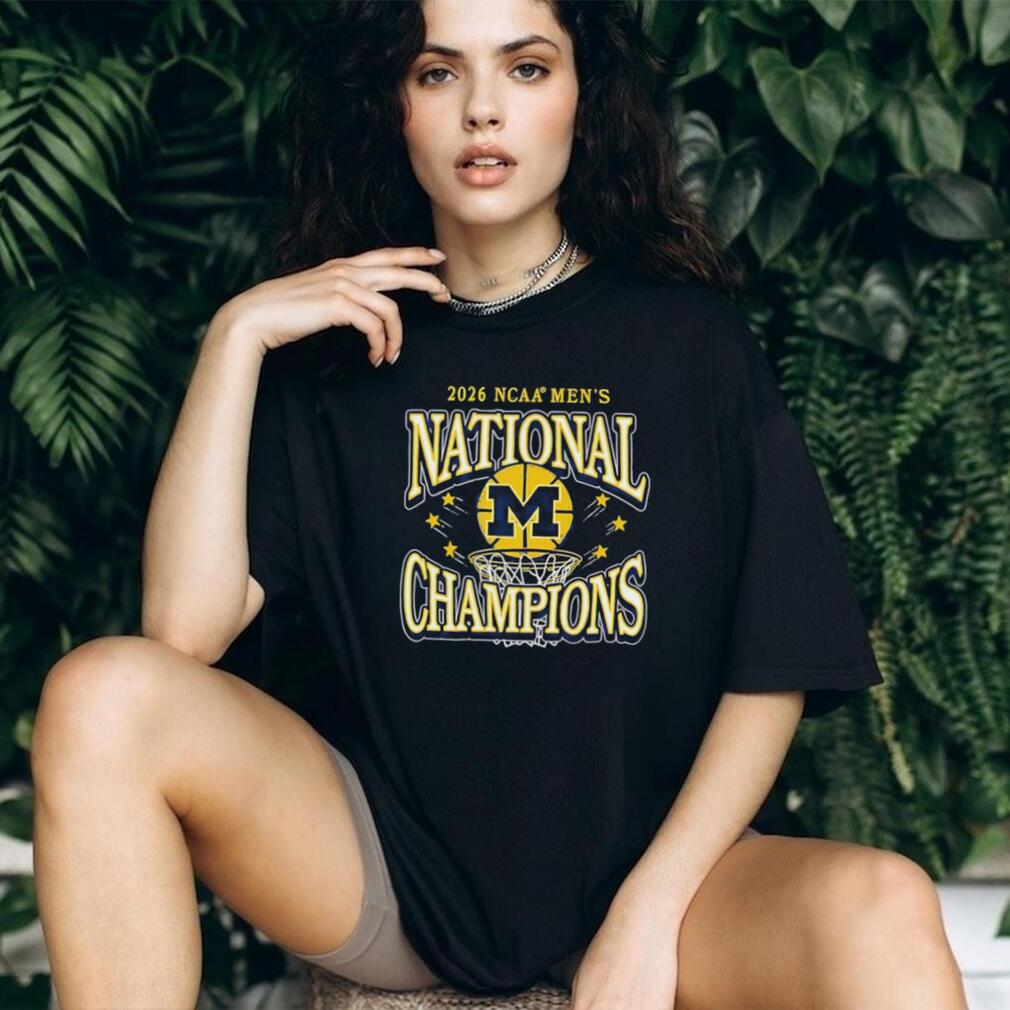 Michigan NCAA Men’s National Champions 2026 Basketball T Shirt