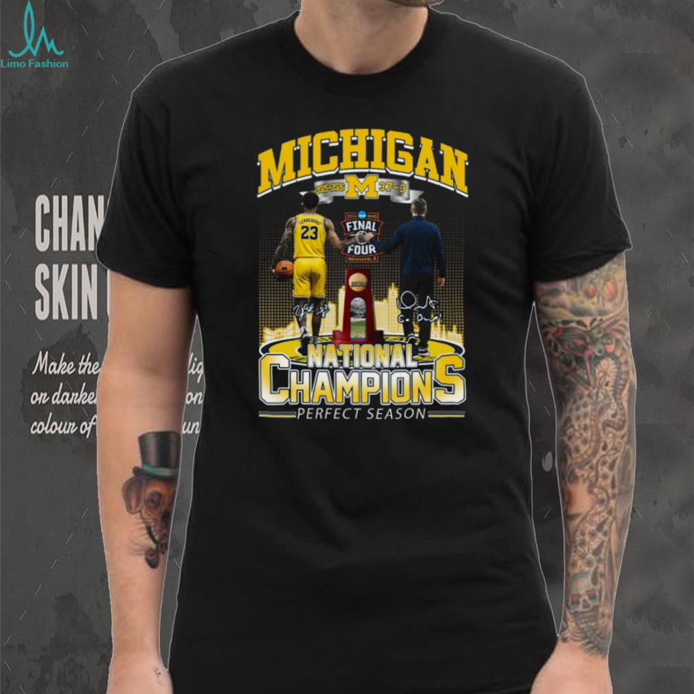 Michigan National Champions 2026 Perfect Season Final Four Basketball T Shirt