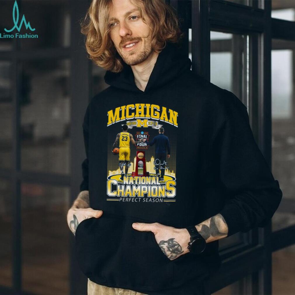 Michigan National Champions 2026 Perfect Season Final Four Basketball T Shirt